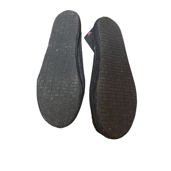 Sanuk Charcoal Gray Slip On Flats 10 - Picture 3 of 4